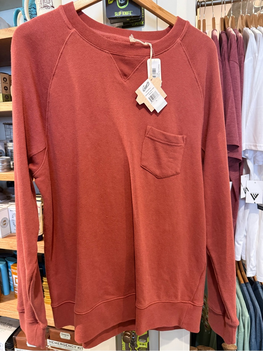Grayers Marsala Crewneck Sweatshirt